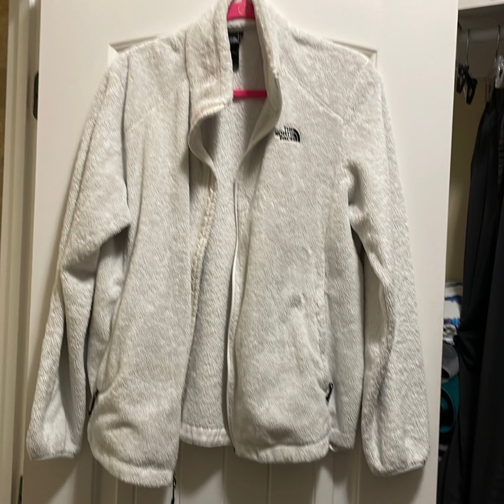 The North Face white Osito jacket size XL